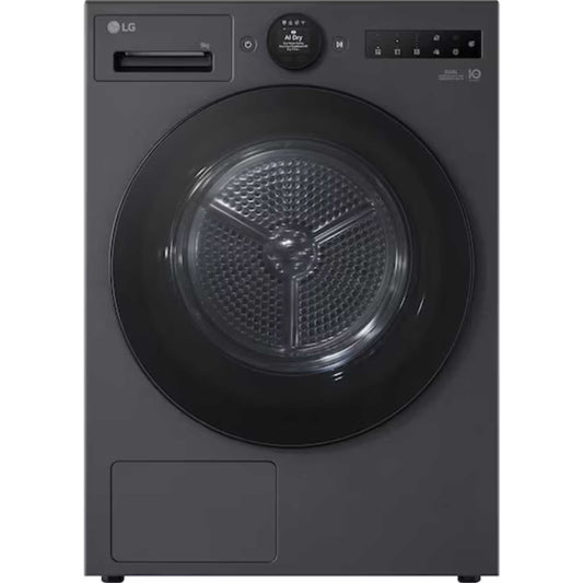 LG Series 7 AI Dry 9kg Heat Pump Tumble Dryer - RHX7009TBB
