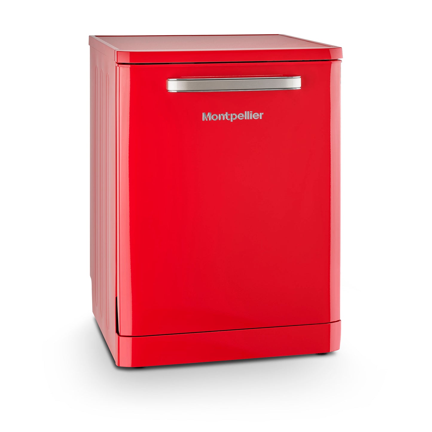 Montpellier MAB1353DR 60cm Retro Dishwasher in Red
