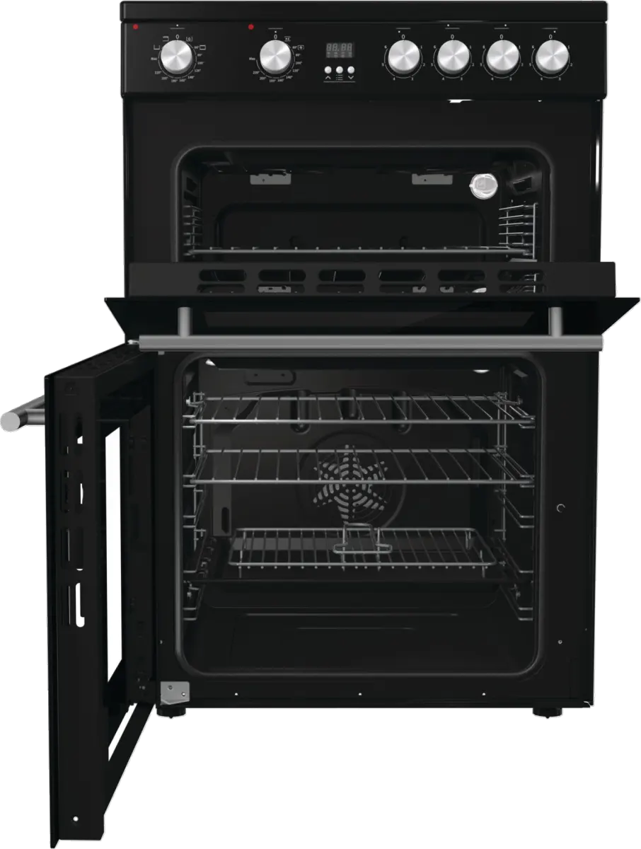 Hisense HDE3211BBUK Electric Cooker with Ceramic Hob - Black