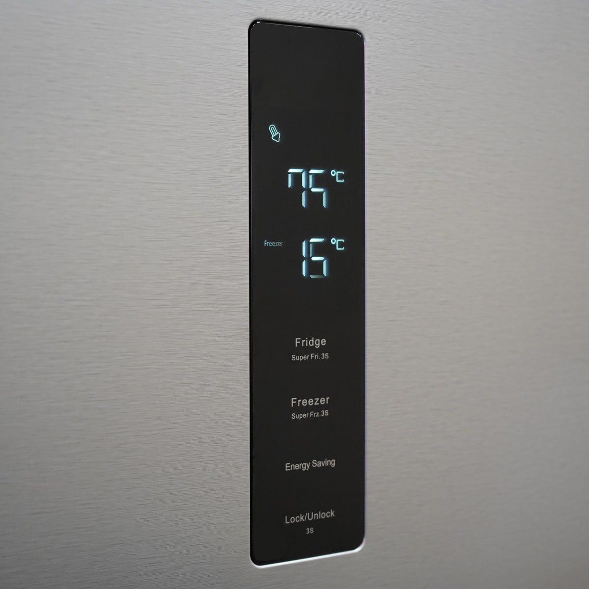 Montpellier MDANF188X No Frost Fridge Freezer in Inox