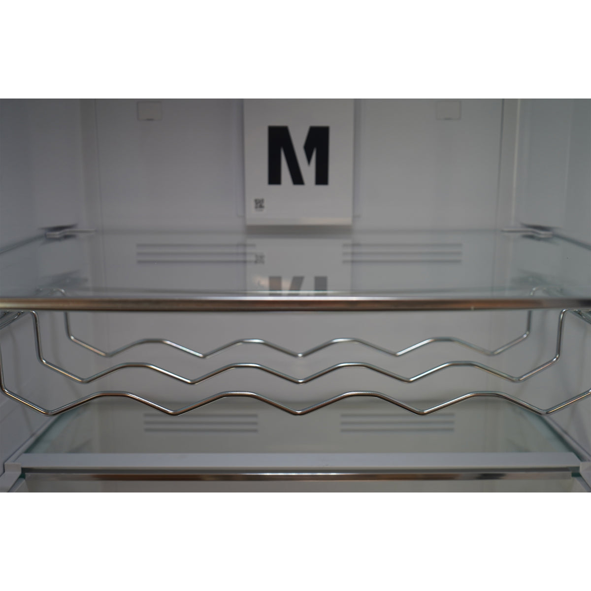 Montpellier MDANF201DX No Frost Fridge Freezer in Dark Inox