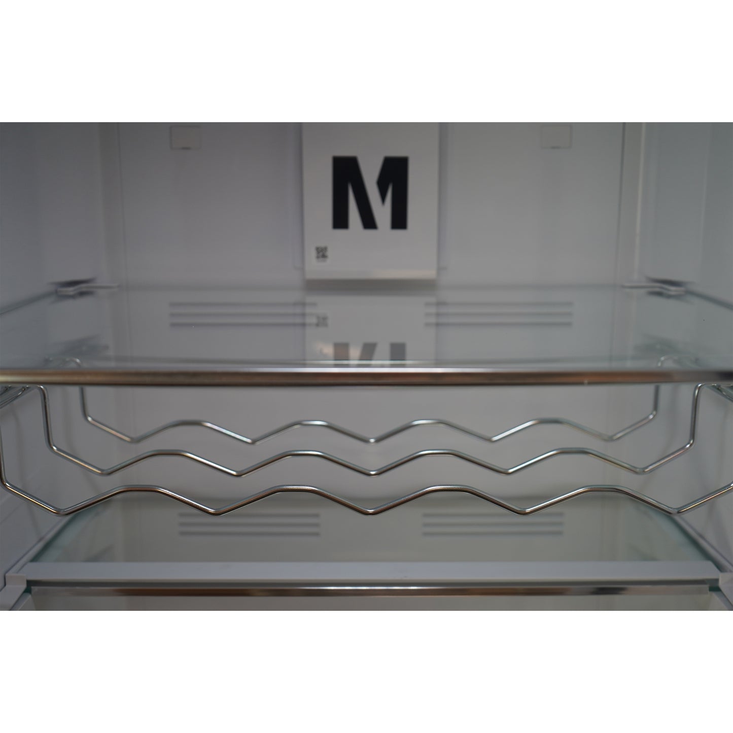 Montpellier MDANF201DX No Frost Fridge Freezer in Dark Inox