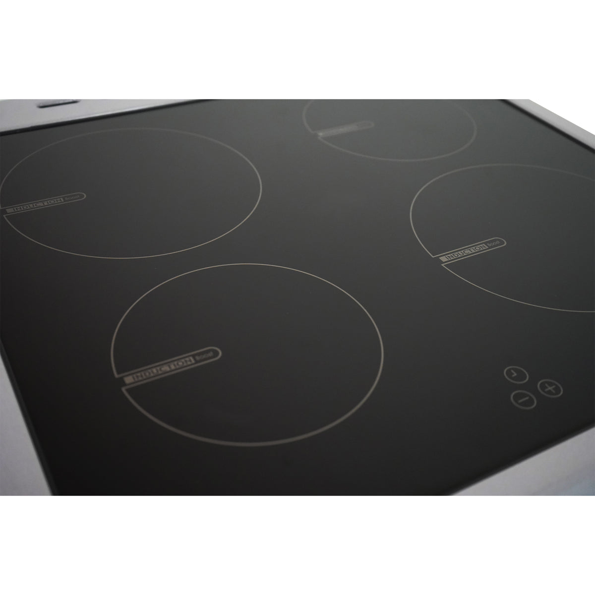 Montpellier MDOI60FS 60cm Induction Double Cooker in Silver