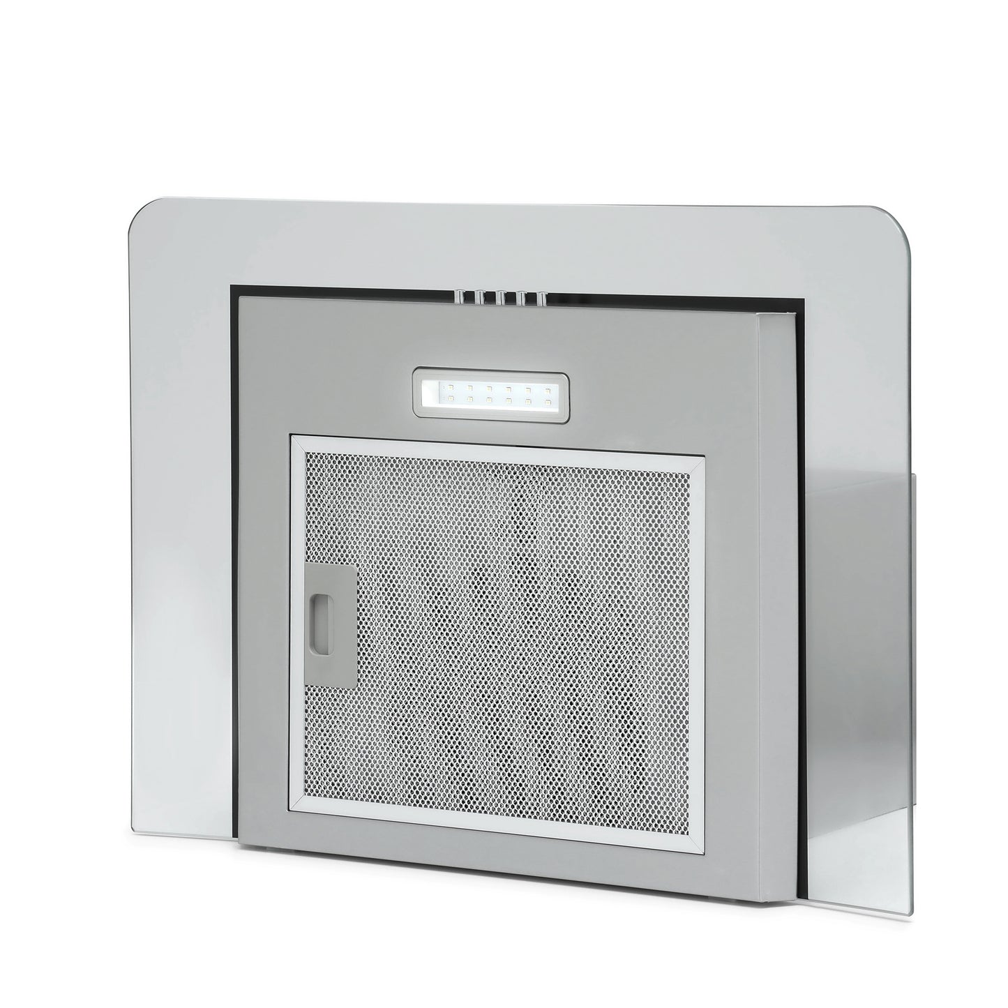 Montpellier MHG600X 60cm Curved Glass Cooker Hood in S/S A Energy
