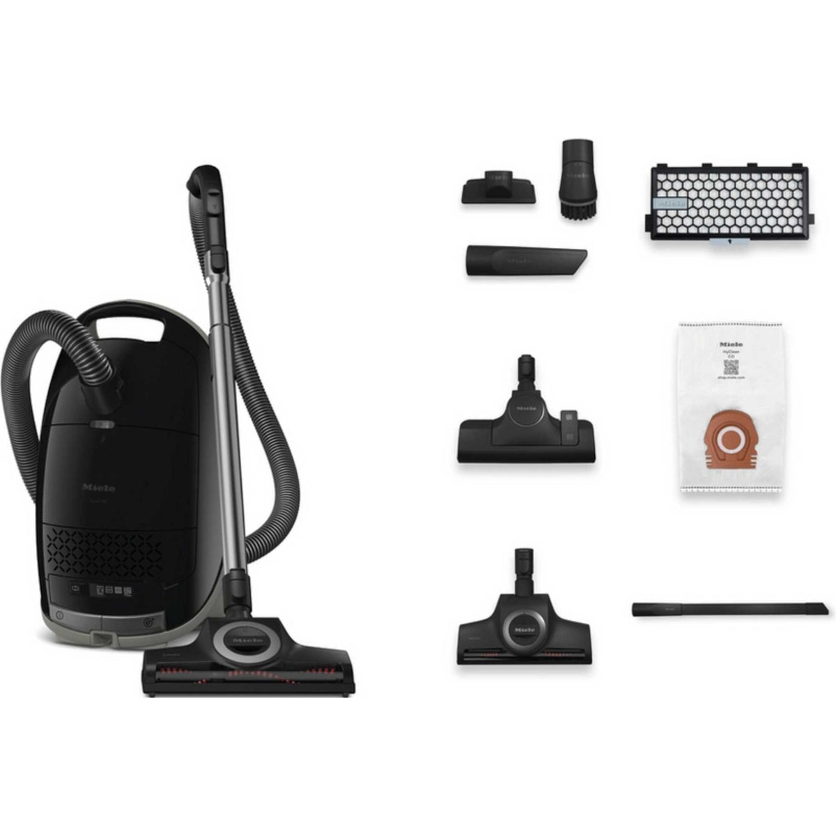 Miele GuardM1C&DFlex Vacuum - Obsidian Black