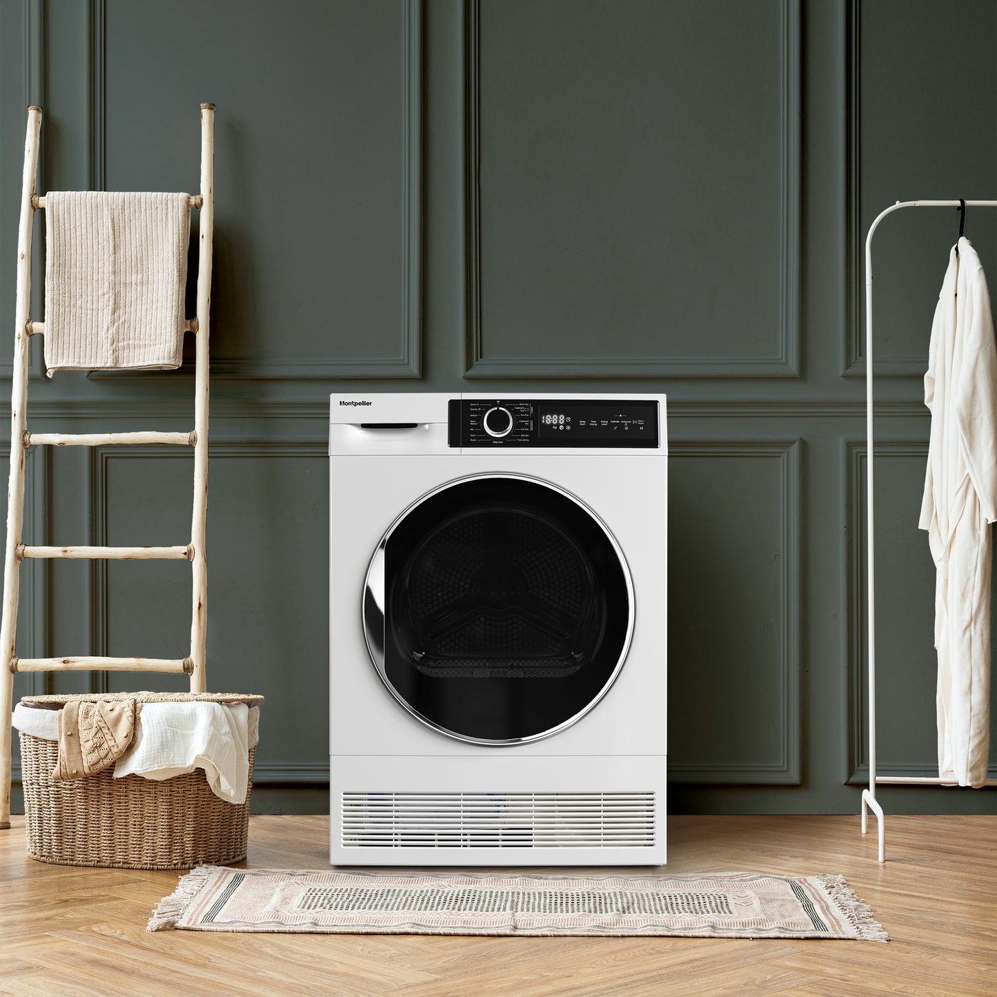 Montpellier MTDC8SDW 8KG CONDENSER SENSOR DRY TUMBLE DRYER - WHITE
