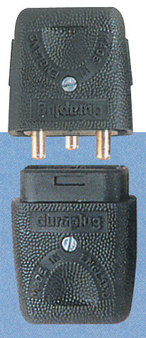 LEAD CONNECTOR BLACK FINISH 3 PIN