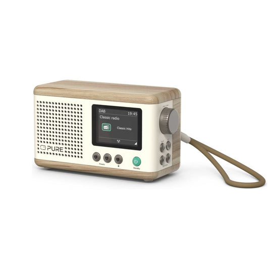 Pure Classic Mini Portable Digital Radio - White