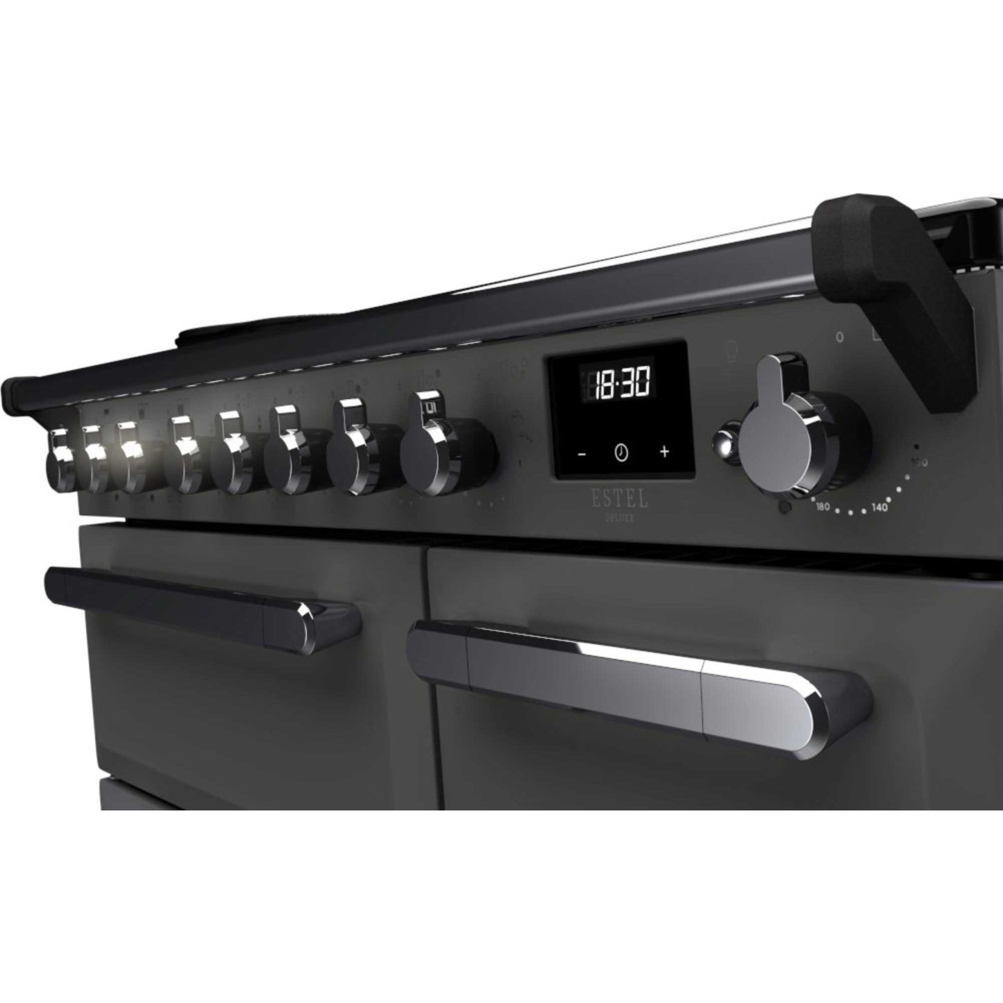 Rangemaster Estel Deluxe 90 90cm Electric Range Cooker - ESDL90EIPSLT/CM1