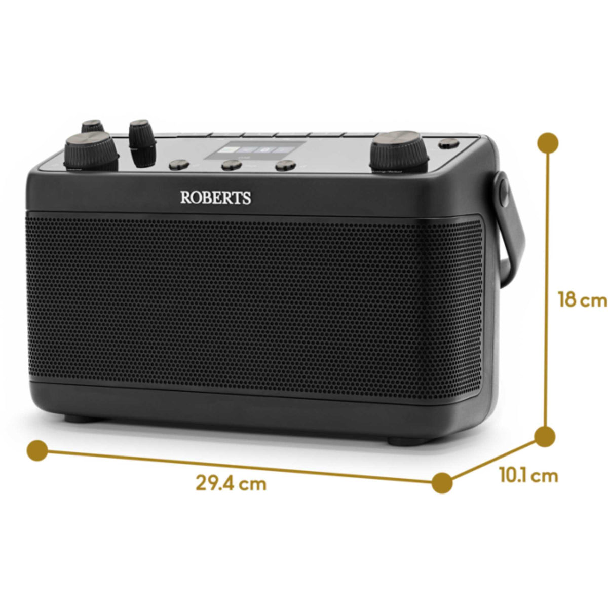 Roberts BLUTUNE 7 Bluetooth DAB+ & FM Stereo Radio - Black