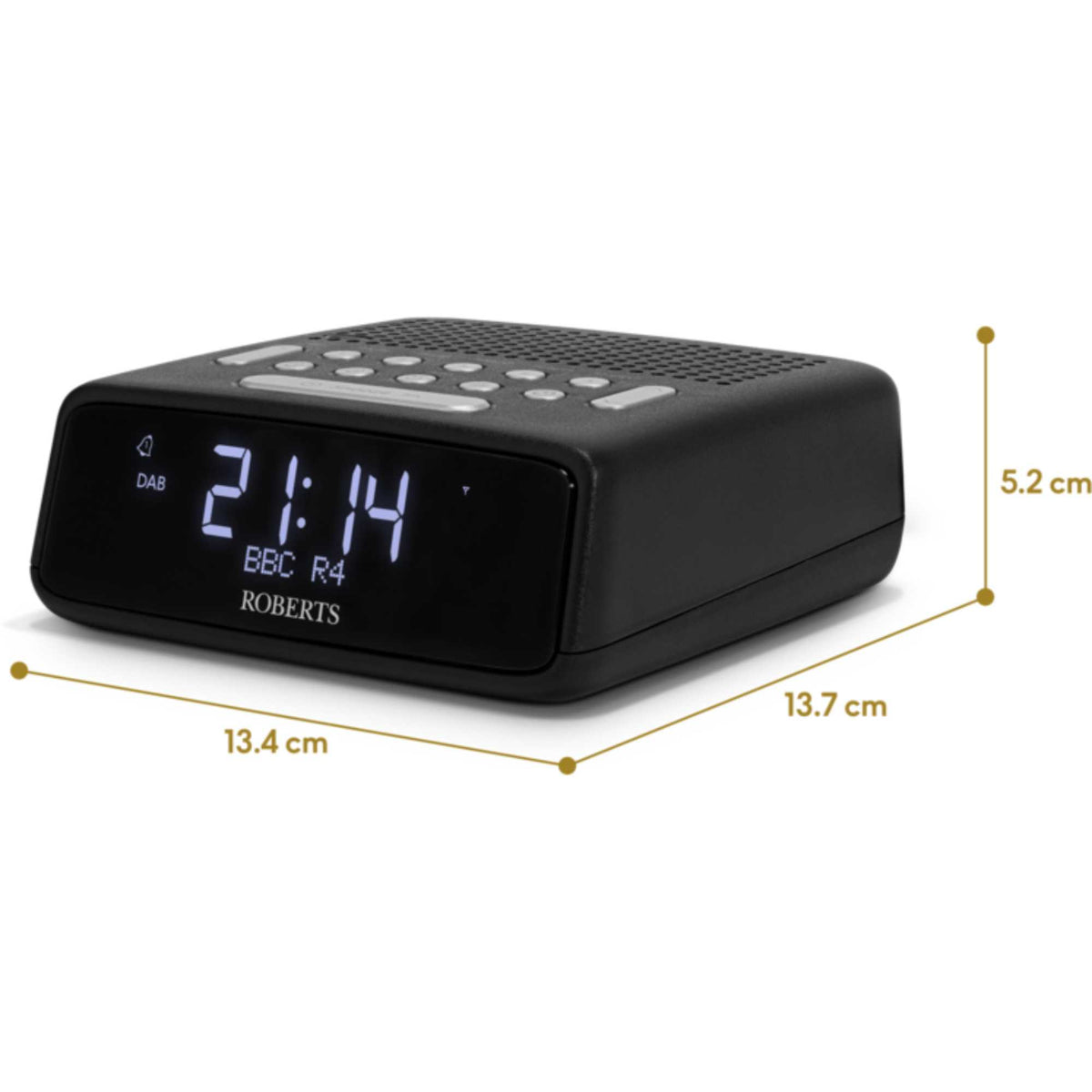 Roberts Ortus DAB - Black