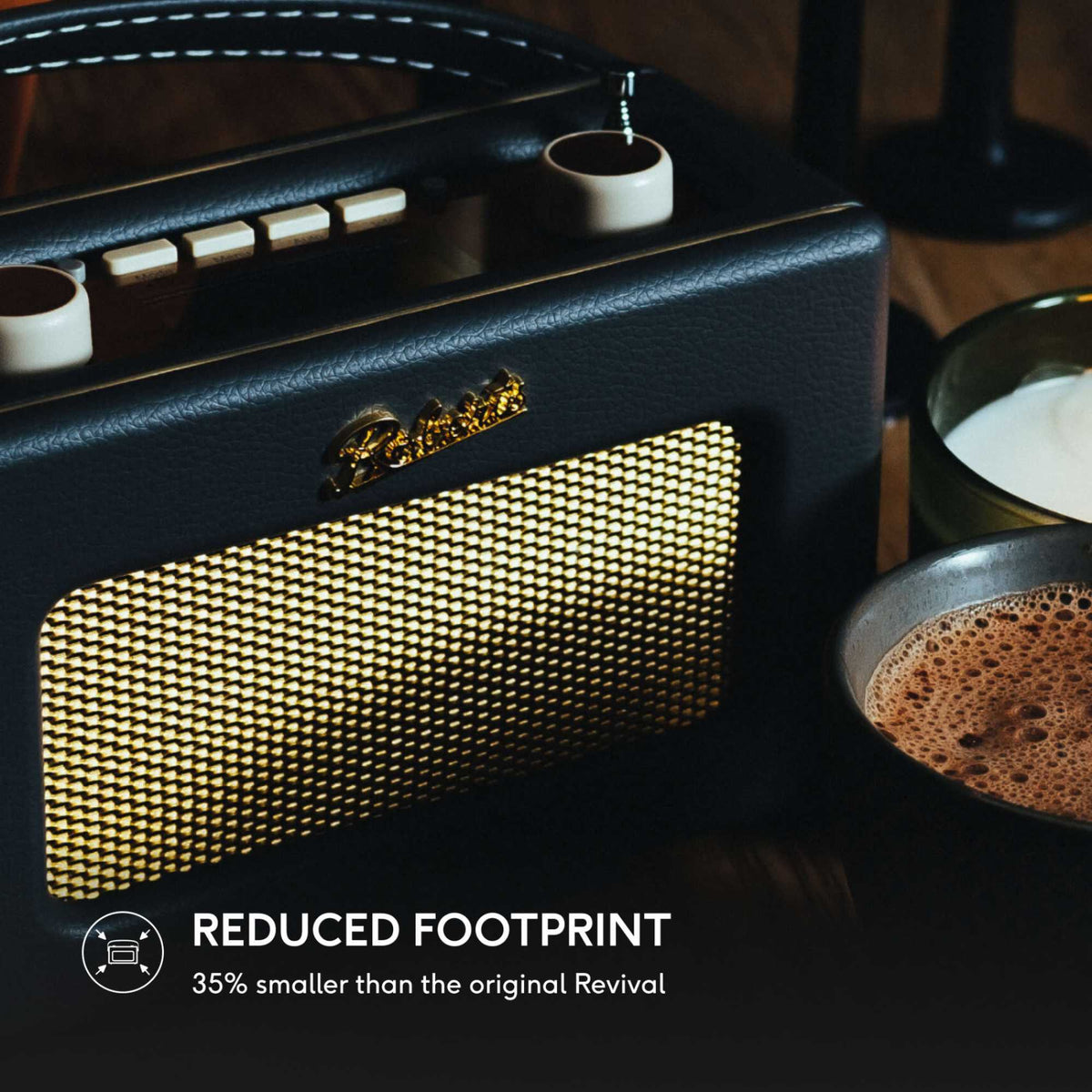 Roberts Revival Uno BT DAB/DAB+/FM Radio - Black