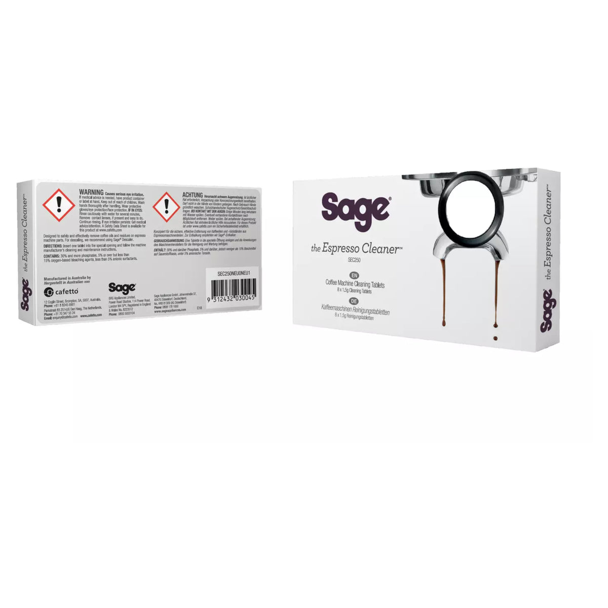 Sage 8 Pack Coffee Machine Cleaning Tablets