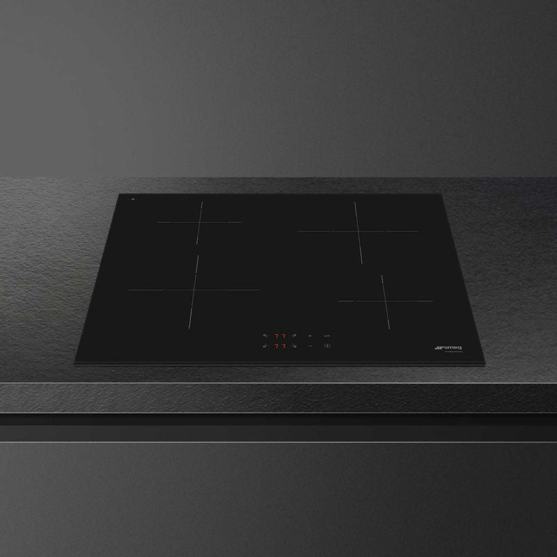 Smeg SI2641DUK 4-Zone Induction Hob with Touch Controls - Black
