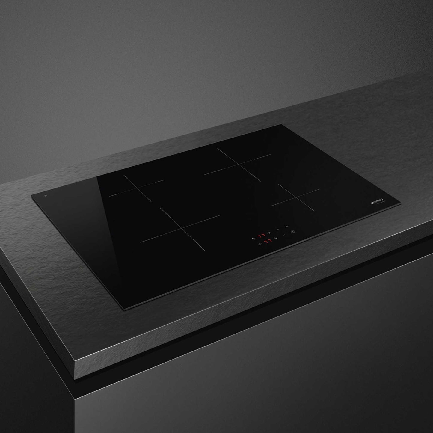 Smeg SI2741D 75cm Induction Hob - Black