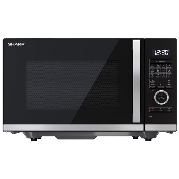 25L 900W COMBINATION FLATBED MICROWAVE OVEN BLACK