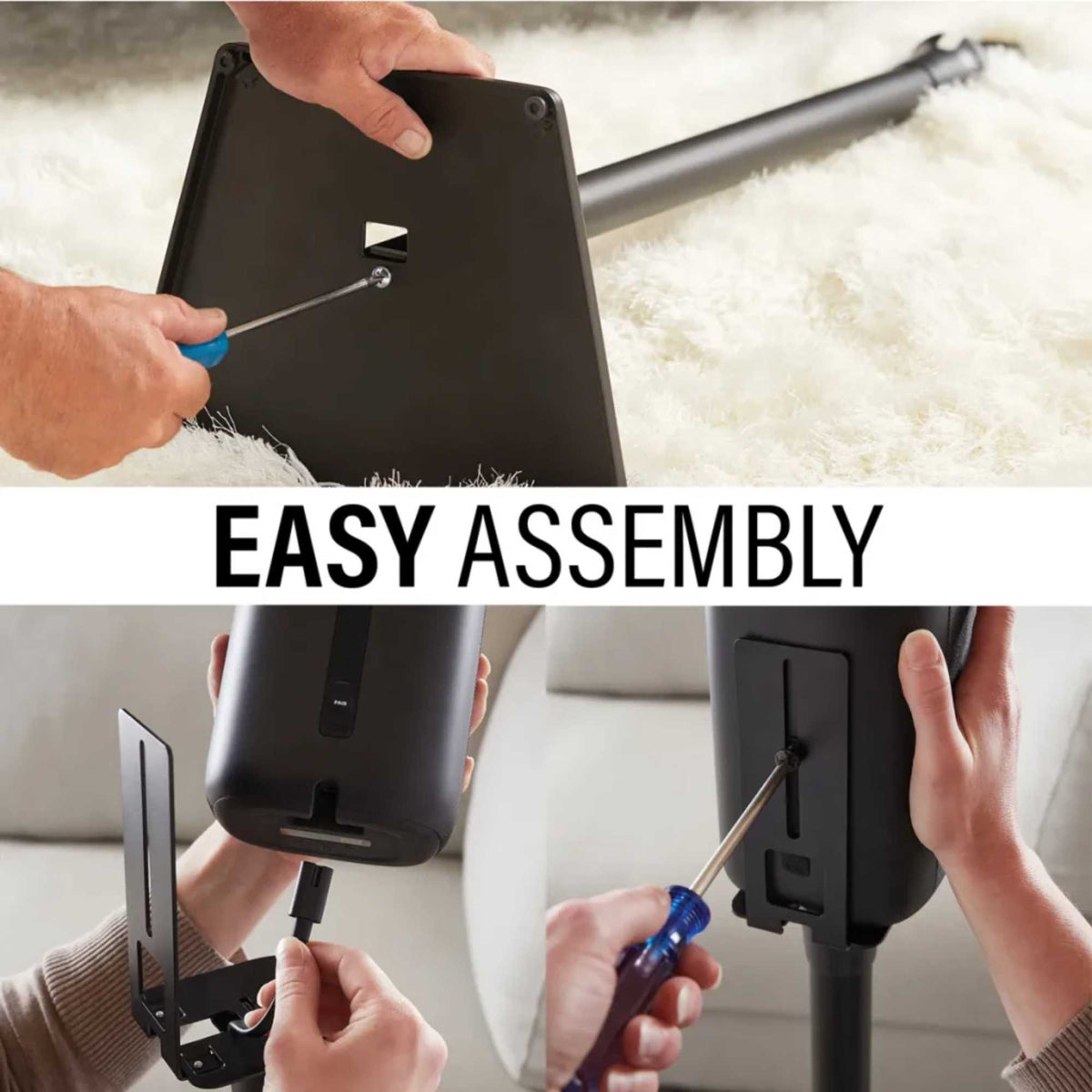 Sanus BSSU2-B1 Universal Speaker Stands for Speakers up to 4.5kg