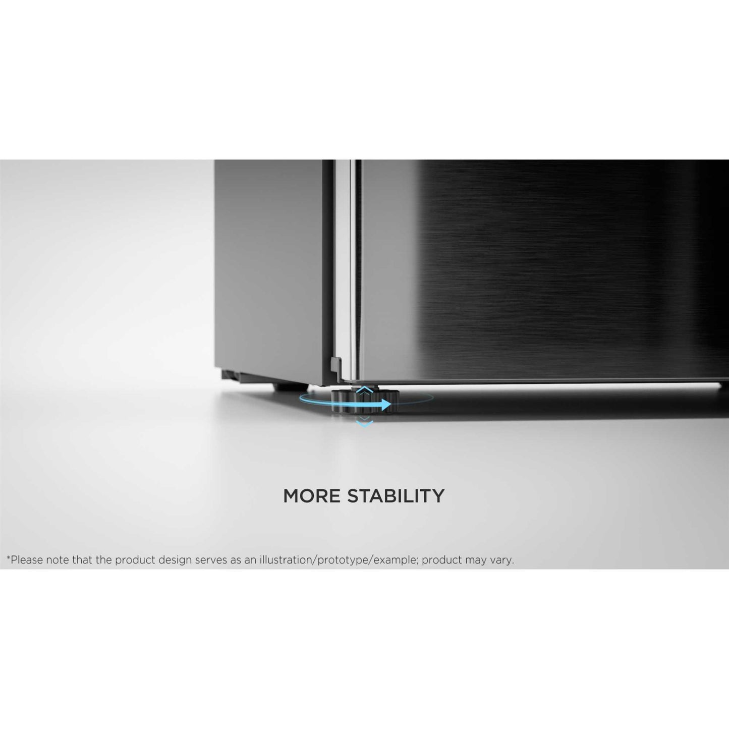 TCL American Style Fridge Freezer 50/50 Total No Frost - Quartz Grey - RP466CXE1UK