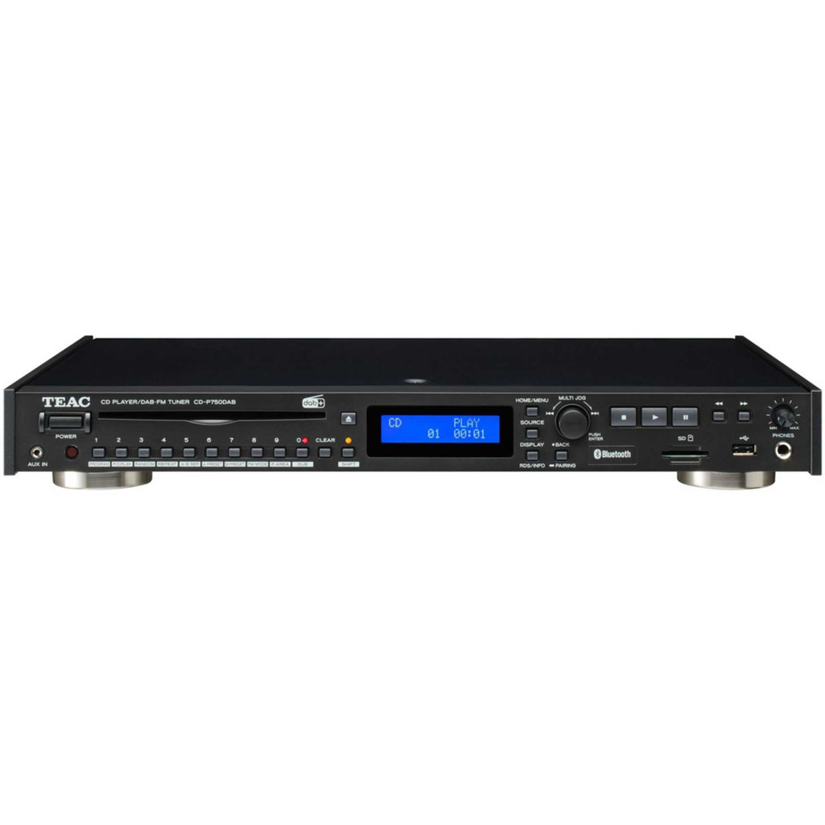 Teac CD-P750DAB-B CD Player/DAB FM Radio