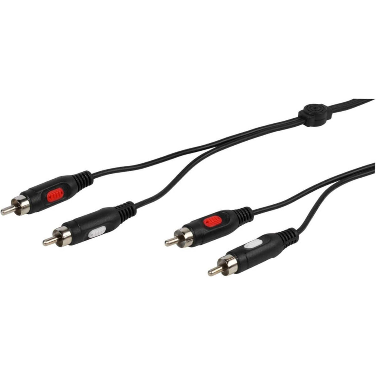 Vivanco 46012 RCA Connection Cable 1.5m Length Shielded Plug - Black