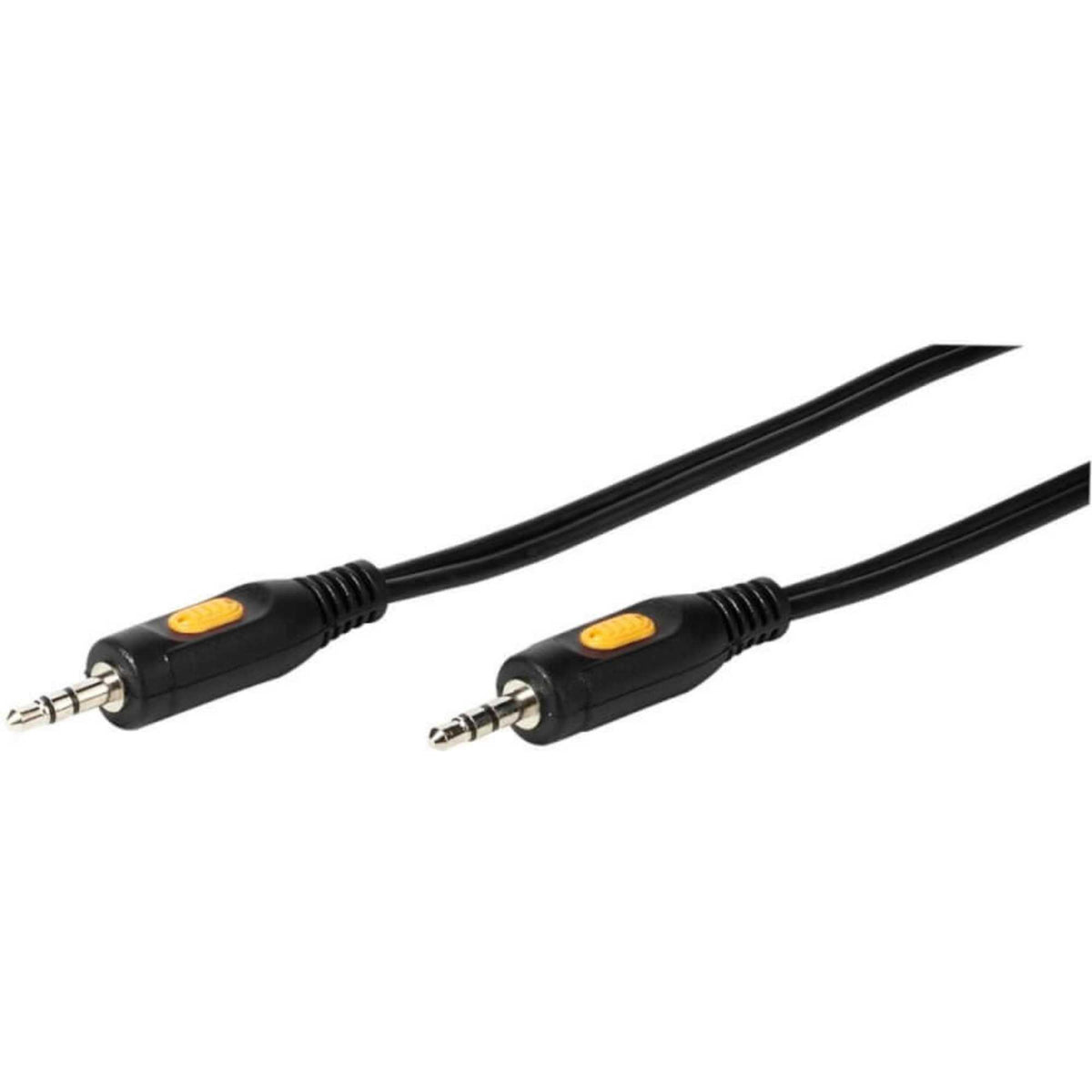 Vivanco 46044 1.5m Audio Lead 3.5mm to 3.5mm Connection - Black
