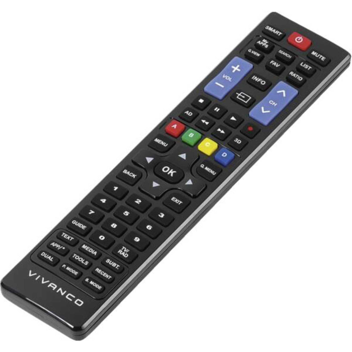 Vivanco VVREMOTESAM Remote Control for Samsung TVs