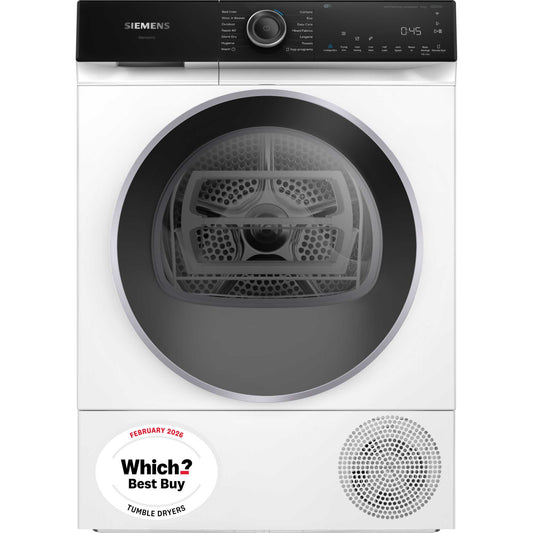 Siemens iQ500 9kg Heat Pump Tumble Dryer - WQ46H2D9GB