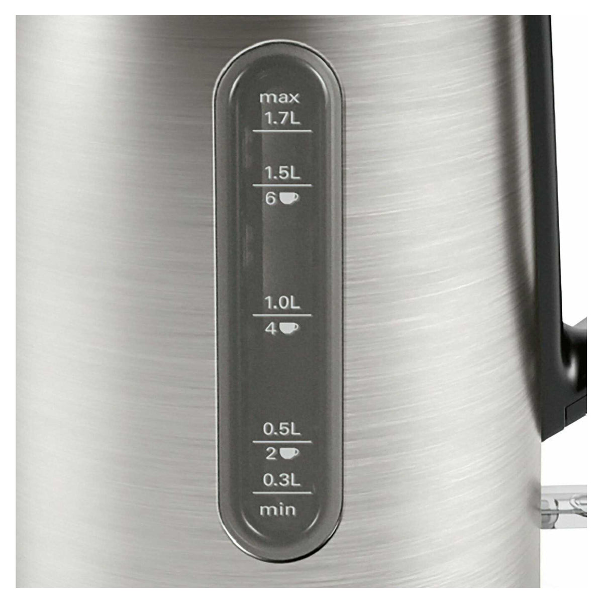 Bosch TWK4P440GB 3000W DesignLine Kettle - Stainless Steel