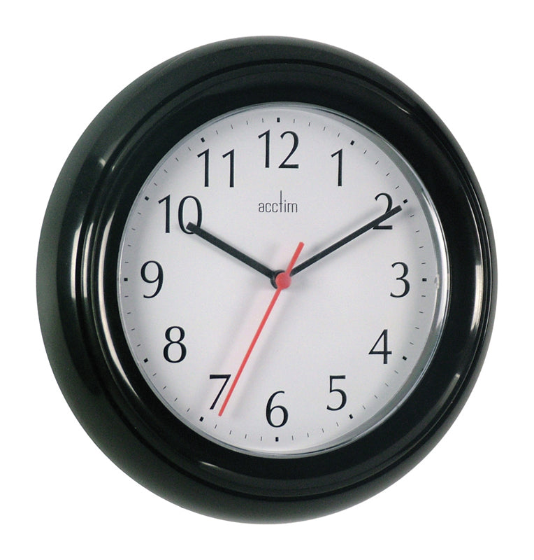 Wycombe Wall Clock Black