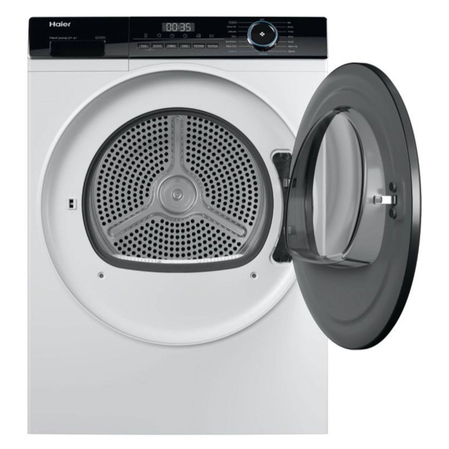 Haier HD80-A2939 I-Pro Series 3 8kg Heat Pump Tumble Dryer - White
