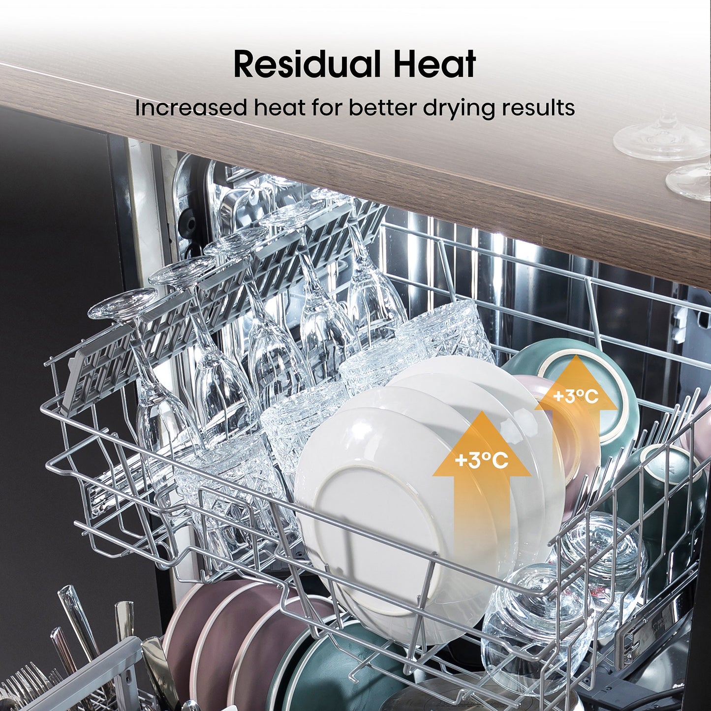 Hisense Hi4 Freestanding Full-Sized Dishwasher - HS622E90BUK