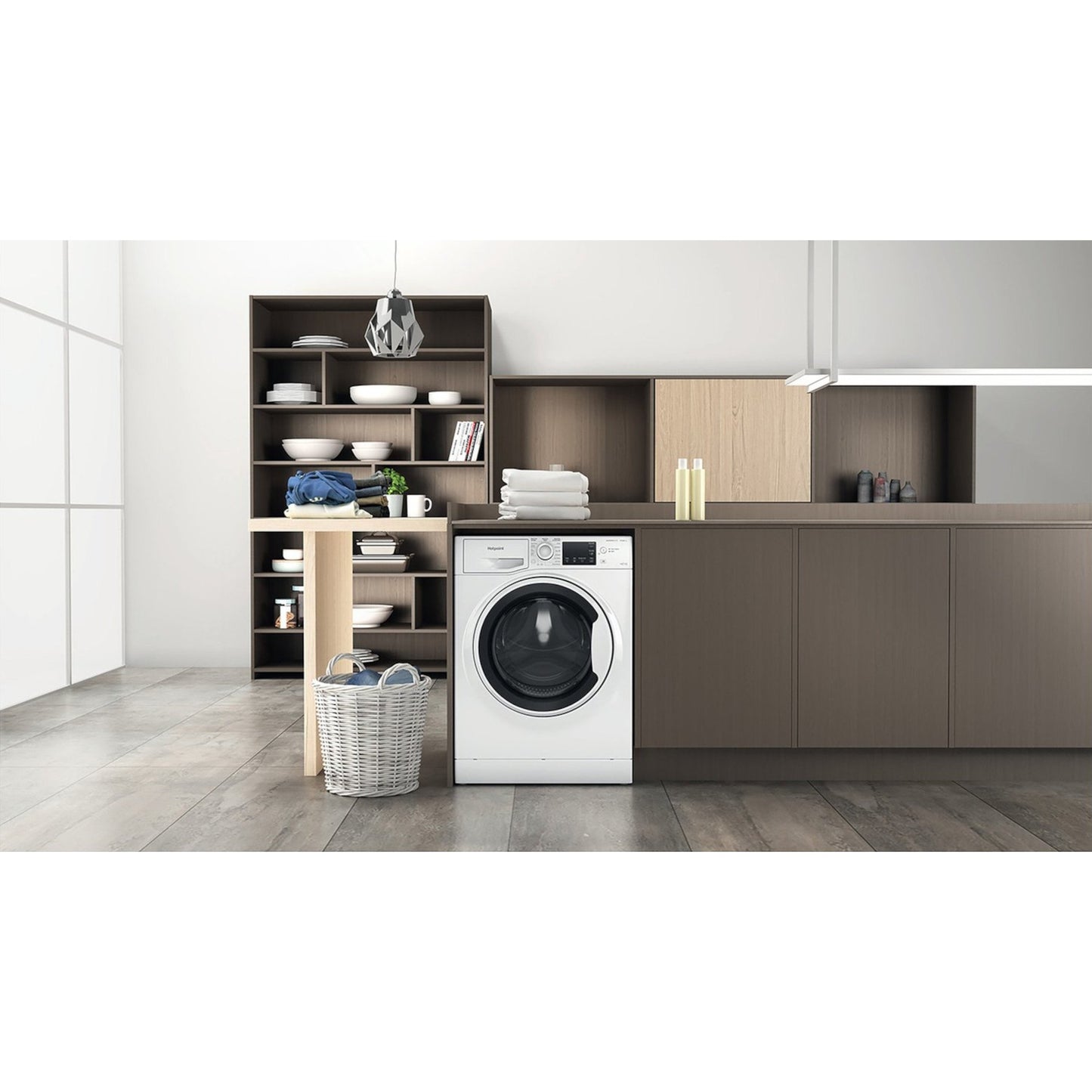 Hotpoint Anti-Stain 11kg Wash 7kg Dry 1600rpm Washer Dryer - NDB 11724 W UK
