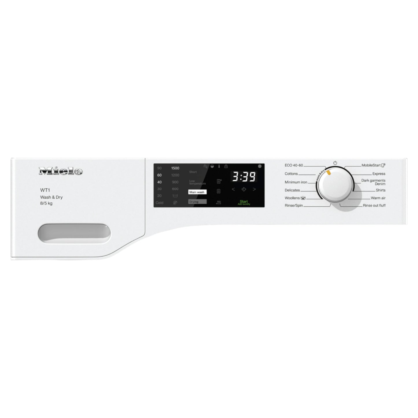 Miele 8kg Wash 5kg Dry 1500rpm Washer Dryer- WTD160 WCS