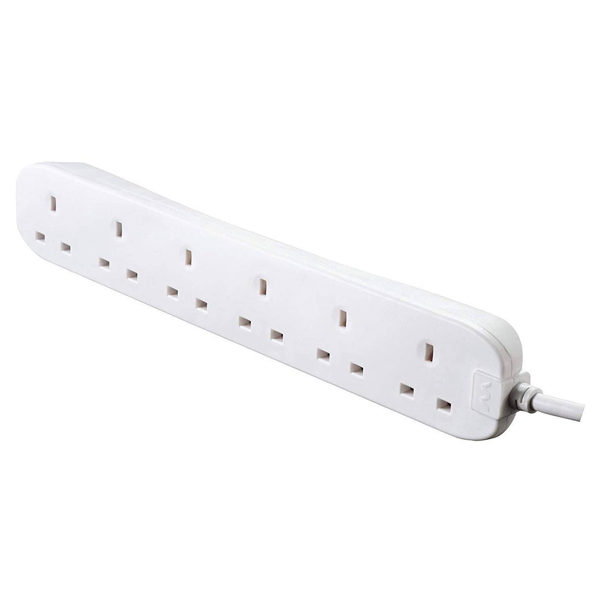 Masterplug BSG110N 6 Socket 1 Metre Extension Lead