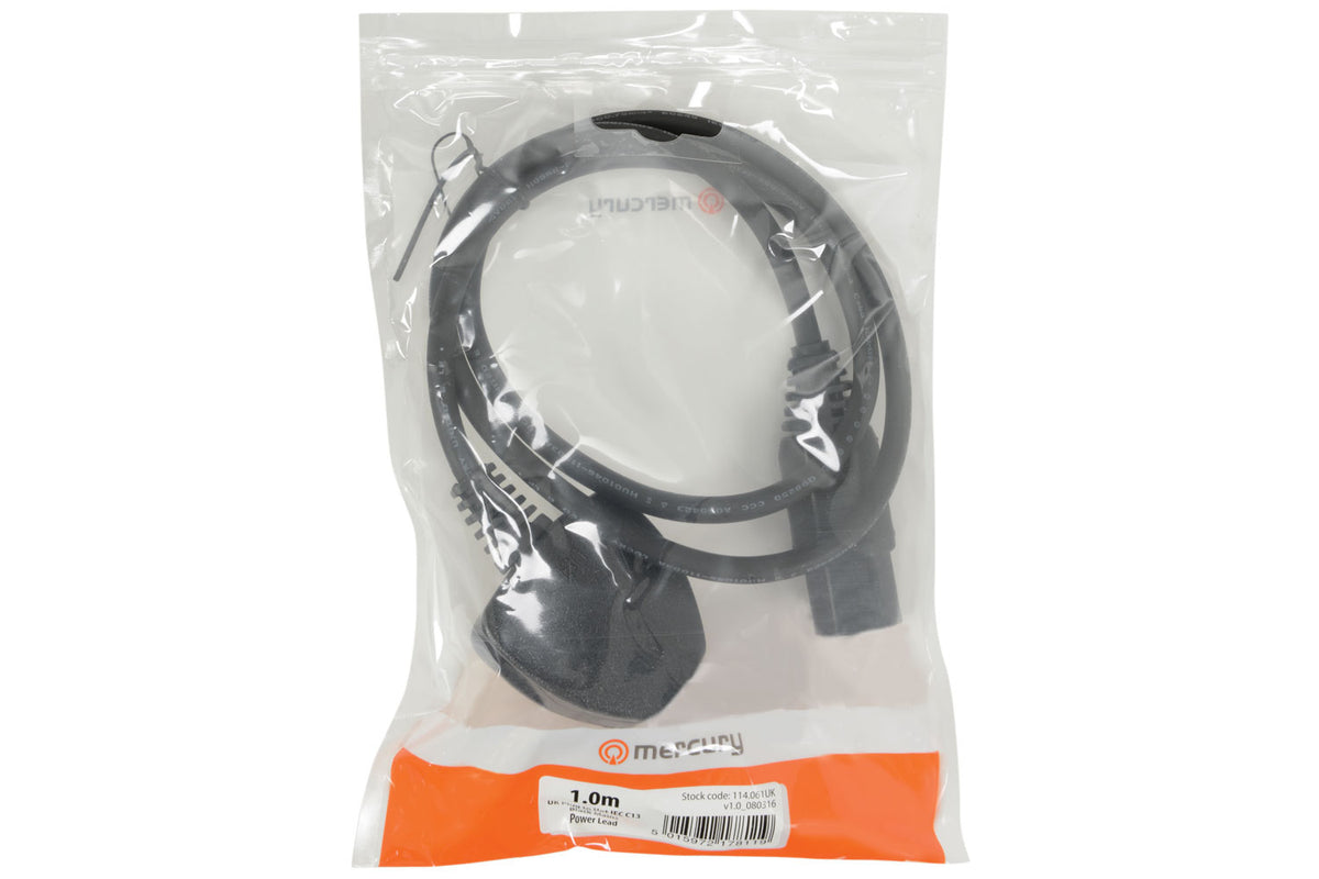 Mains Power Lead Uk Plug - Hot Iec Plug 10A