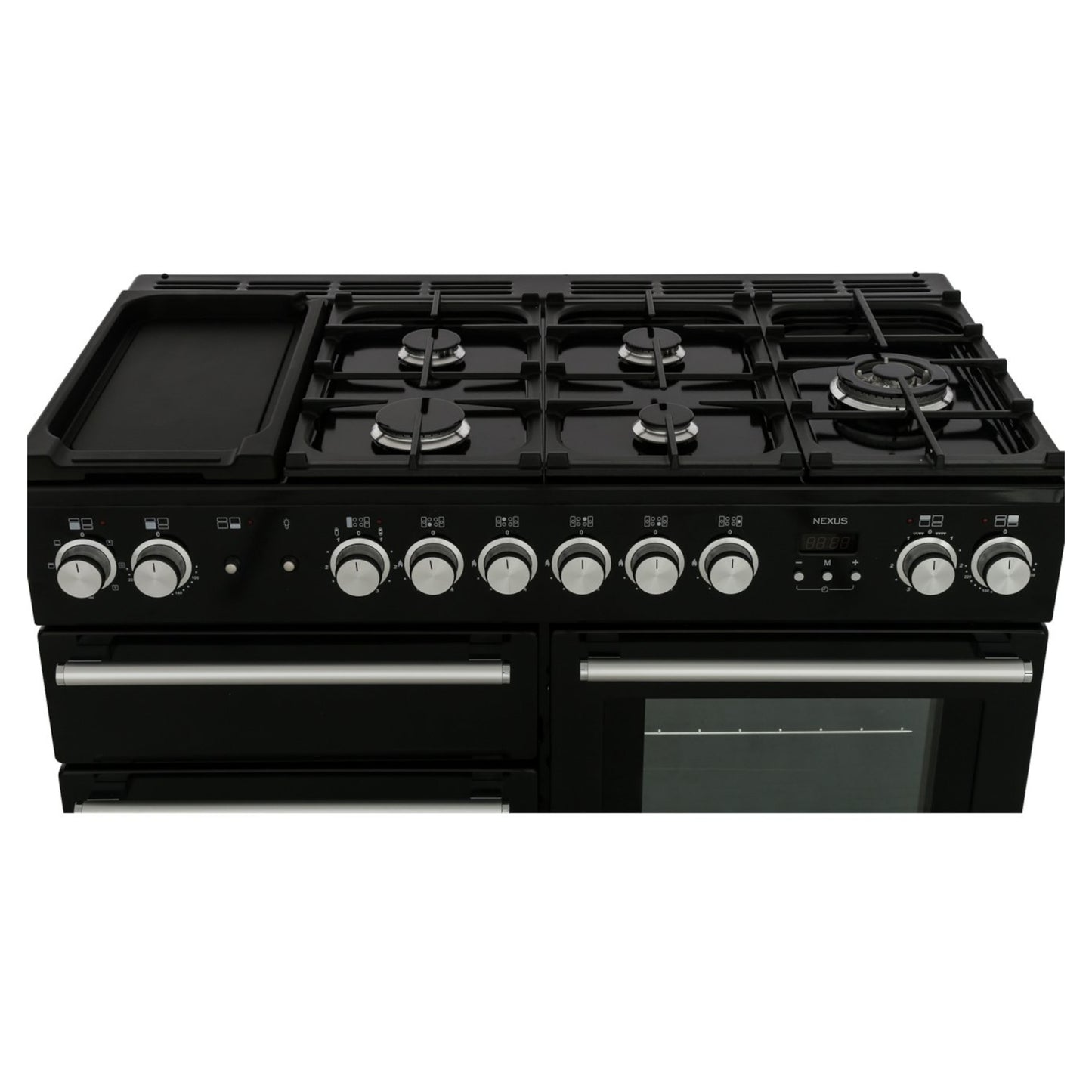 Rangemaster Nexus 110 110cm Dual Fuel Range Cooker - NEX110DFFBL/C