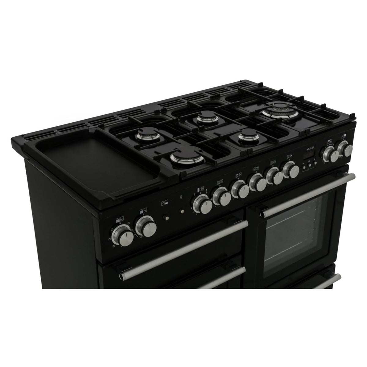 Rangemaster Nexus 110 110cm Dual Fuel Range Cooker - NEX110DFFBL/C