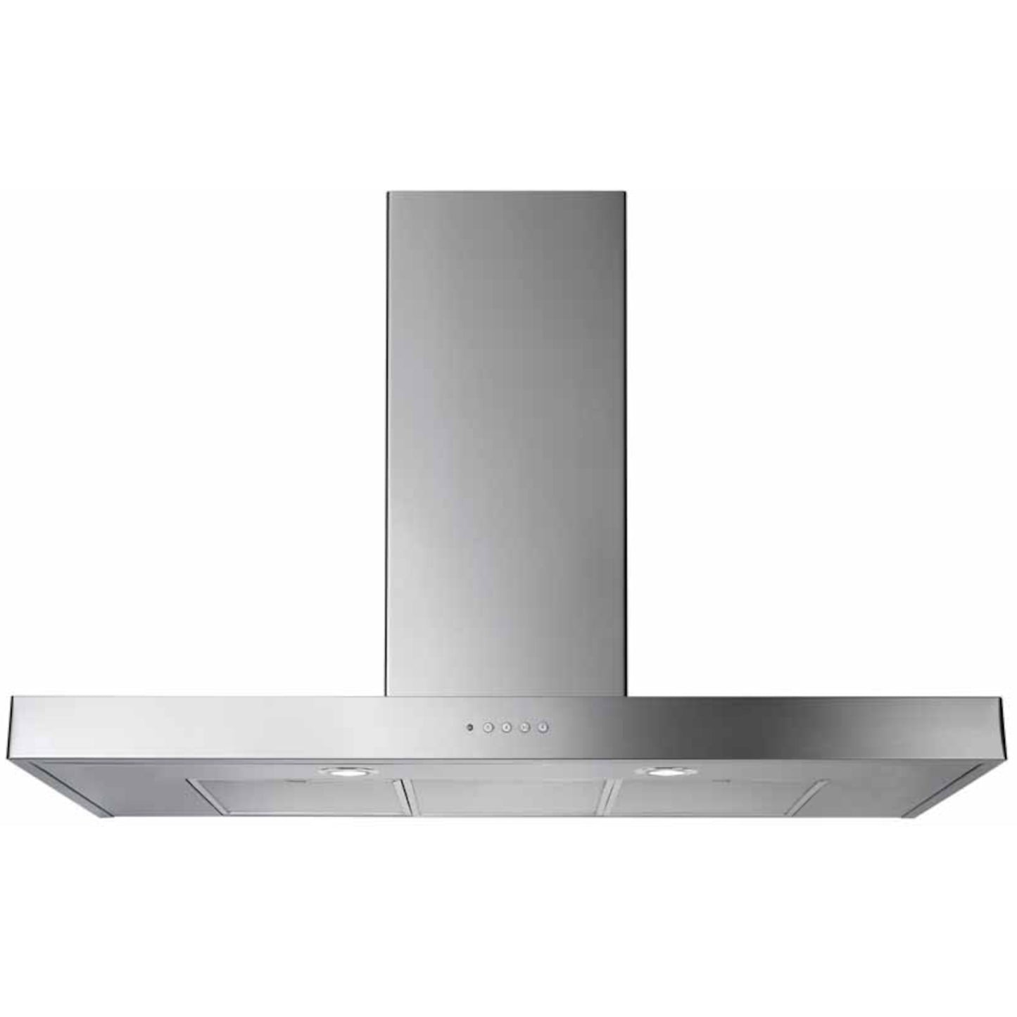 Rangemaster UNBHDS110SS 1100mm Flat Chimney Hood - Stainless Steel