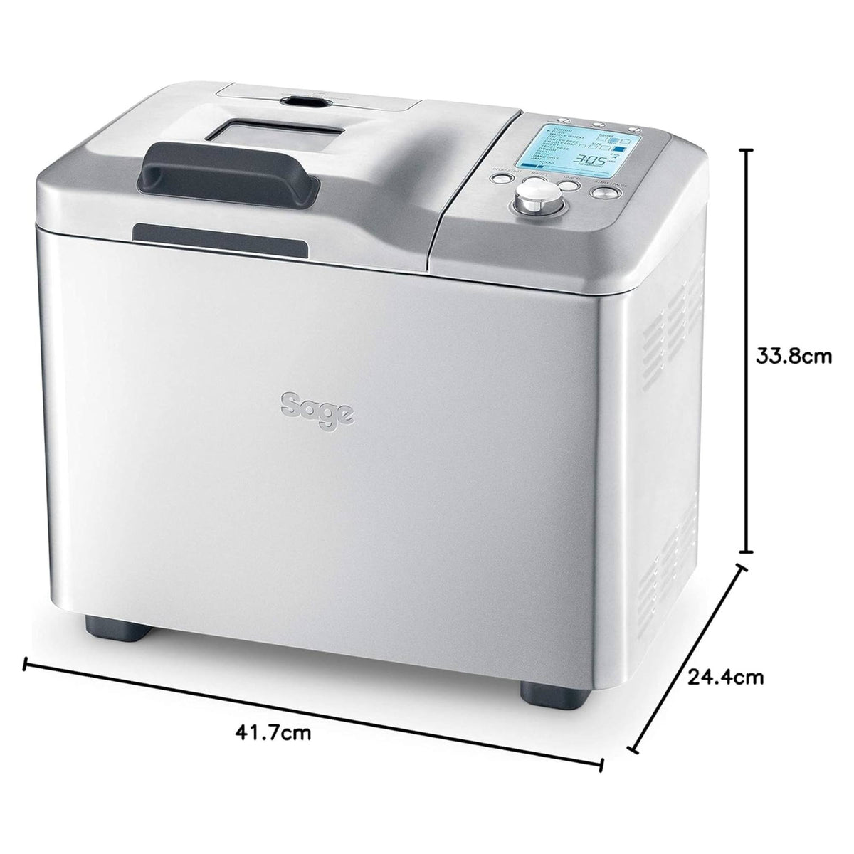 Sage the Custom Loaf BBM800BSS Breadmaker with 3 Crust Options - Stainless Steel