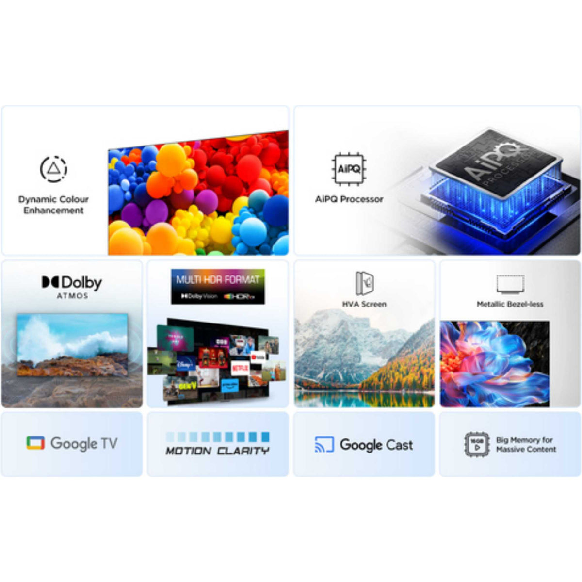 TCL V6CUK 55" 4K Ultra HD DLED HDR Google Smart TV - 55V6CUK