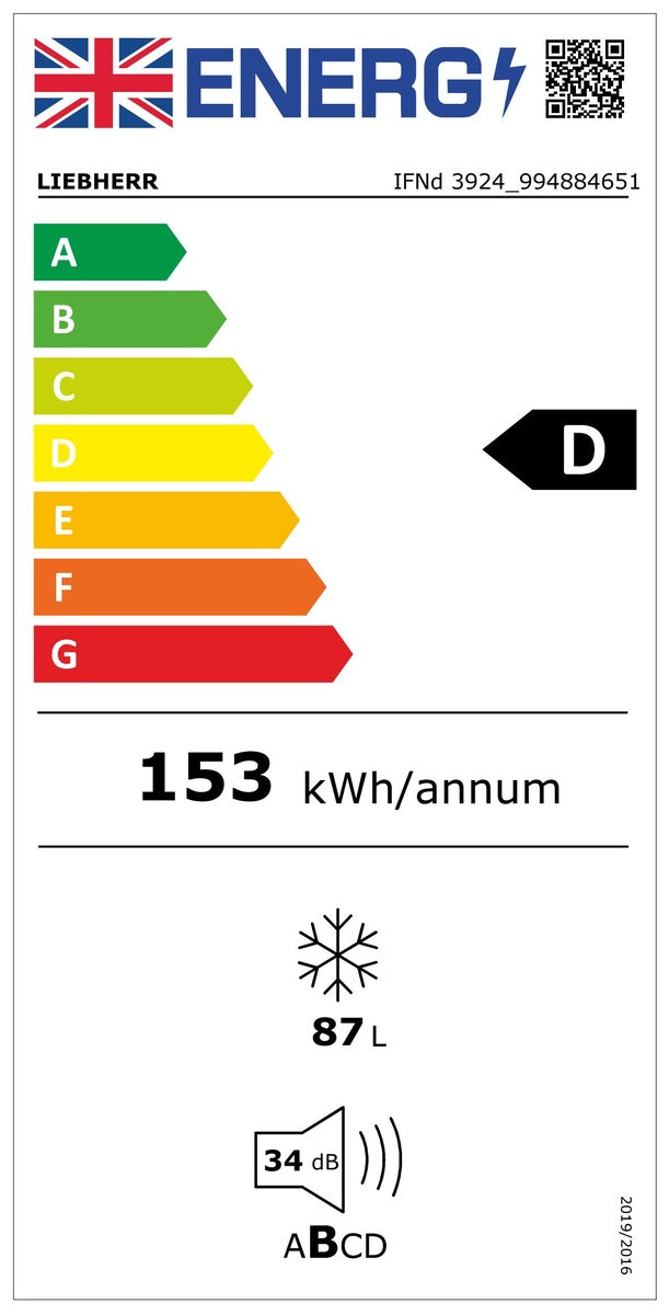 Liebherr IFNd3924 — Integrated Freezers - 88cm