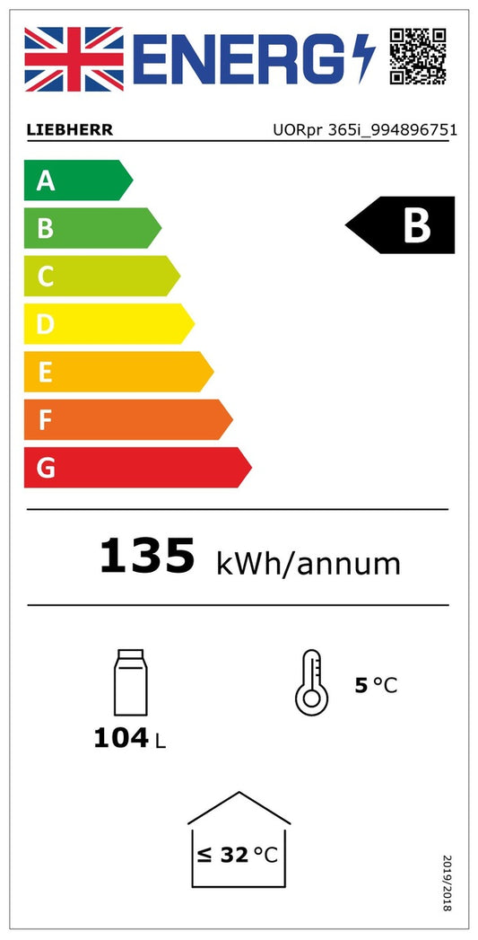 Liebherr UORpr365i — Built-Under / Integrated (Built-Under) Outdoor Fridges