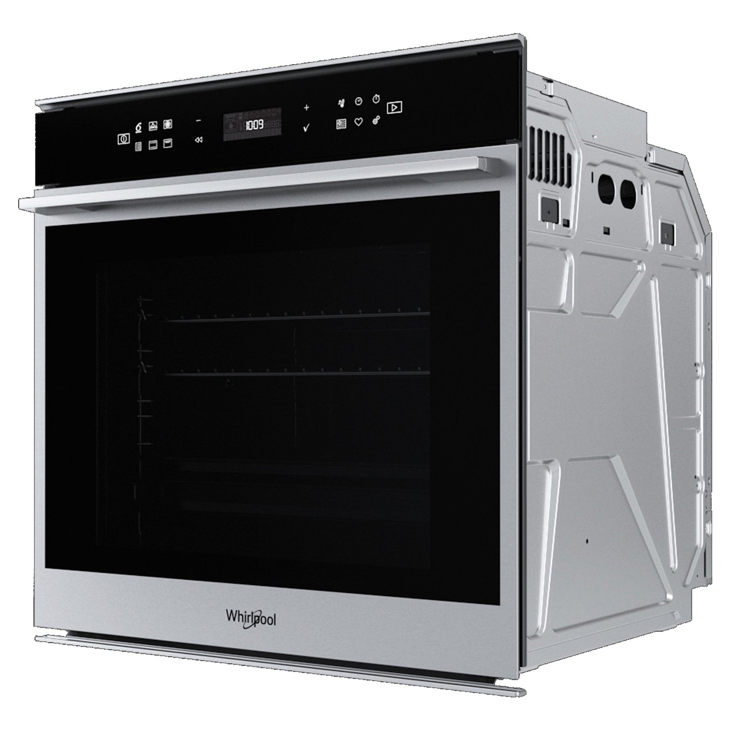 Whirlpool W7OM44S1P 73l Built-In Electric Pyrolytic Single Oven - Stainless Steel