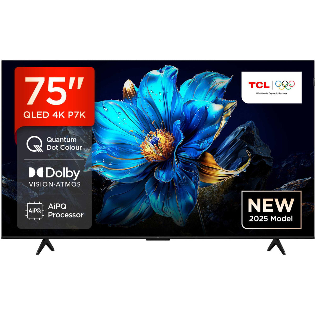TCL P7K-UK 75" 4K Smart QLED Google TV - 75P7KUK