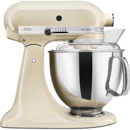 KitchenAid 5KSM175PSBAC 300W 4.8L Artisan Stand Mixer - Cream