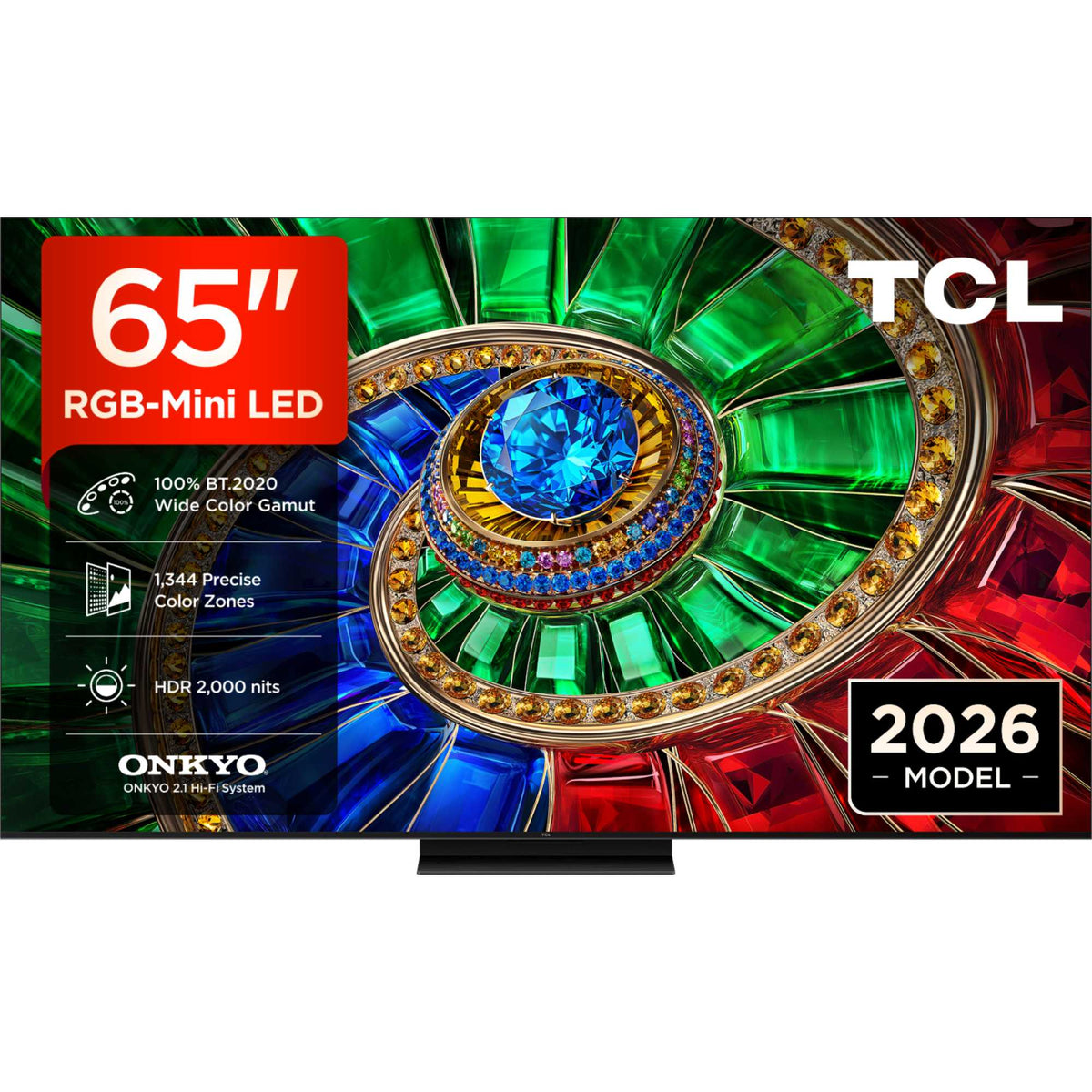 TCL RM7L 65" 4K Ultra HD RGB-Mini LED TV - 65RM7LUK
