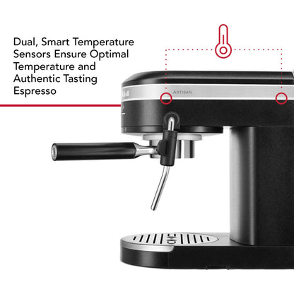 KitchenAid 5KES6503BBK Artisan Espresso Machine - Black
