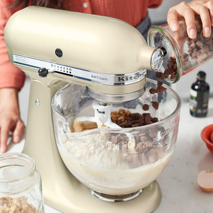 KitchenAid 5KSM175PSBAC 300W 4.8L Artisan Stand Mixer - Cream
