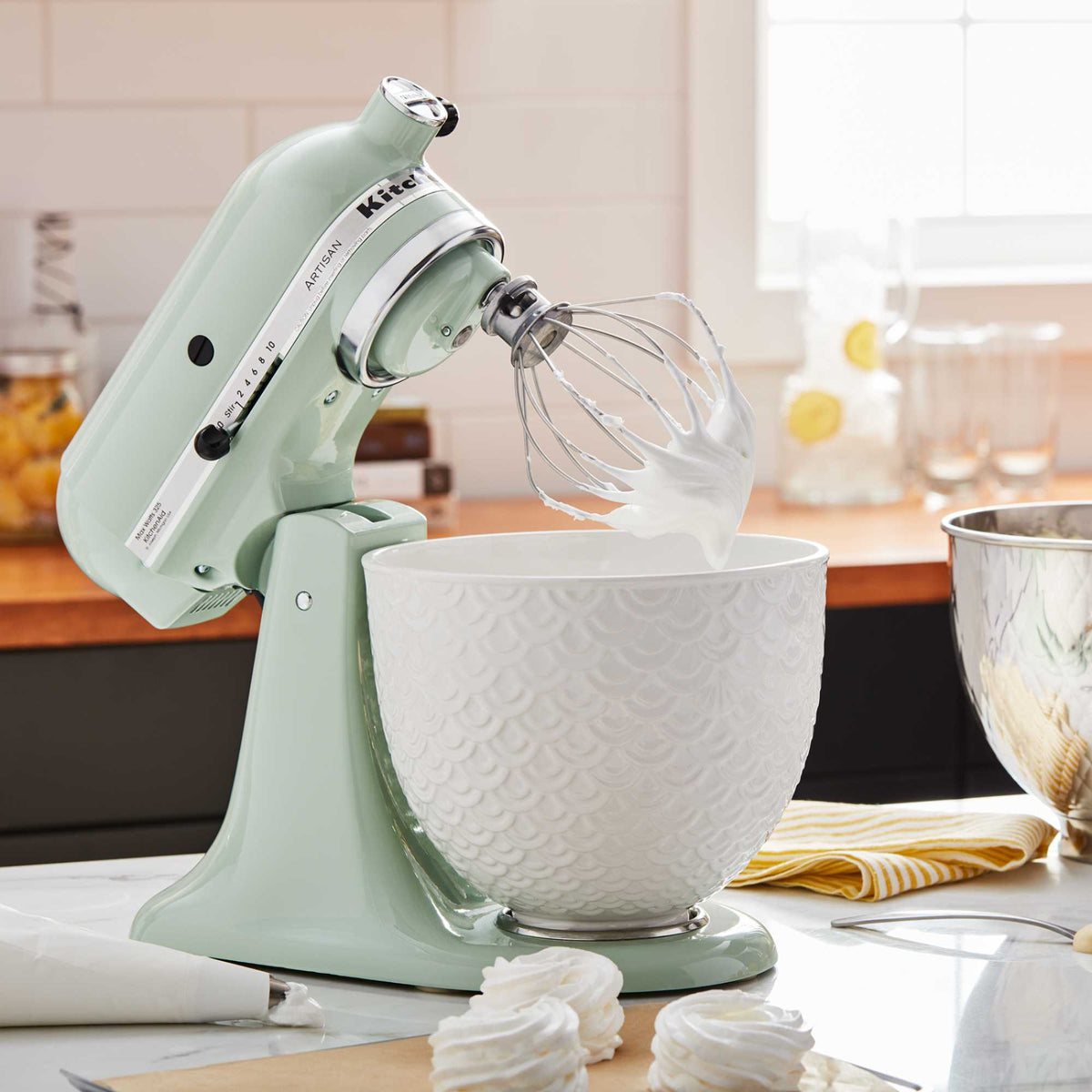 KitchenAid 5KSM175PSBPT Artisan Stand Mixer - Pistachio
