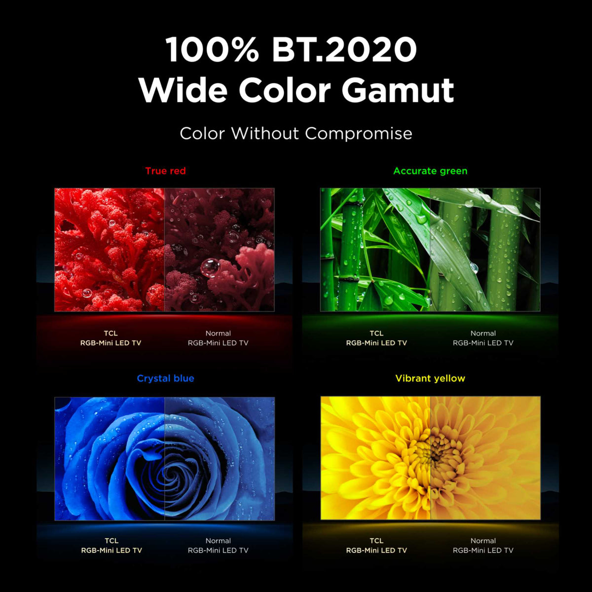 TCL RM9L 98" 4K Smart RGB-Mini LED Google AI TV - 98RM9L-UK